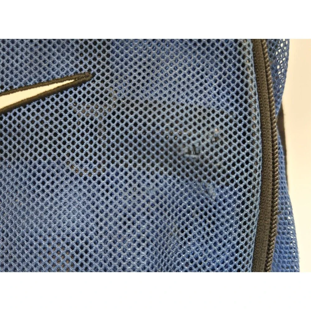 Nike Backpack Brasilia Mesh BA5388-480 Blue Polyester Unisex One Size